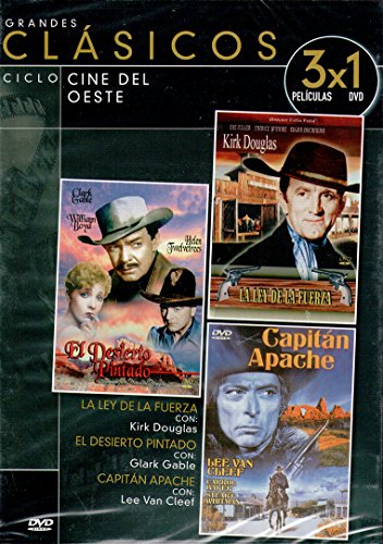 La ley de la fuerza / El desierto pintado / Capitán Apache La ley de la fuerza / El desierto pintado / Capitán Apache