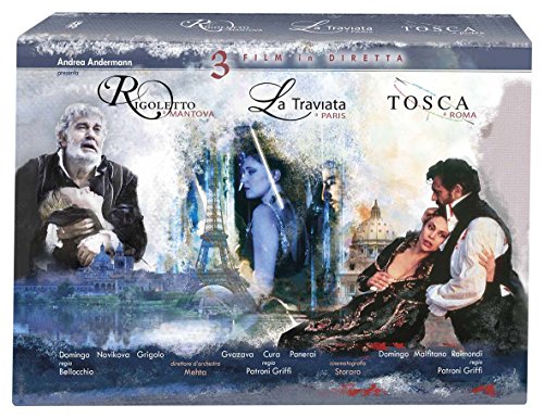 La Via Della Musica : Rigoletto/Traviata/Tosca Nei Luoghi (CE) (4 Dvd+Libro) [Italia]