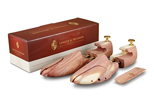 Langer & Messmer hormas para zapatos de madera de cedro (para hombre y mujer), incluye calzador pequeño de madera de cedro, perfecto para viajes tamaño 34-50, el original (36/37 EU) Langer & Messmer hormas para zapatos de madera de cedro (para hombre y mujer), incluye calzador pequeño de madera de cedro, perfecto para viajes tamaño 34-50, el original (36/37 EU)