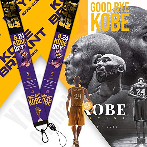 Lanyard Kobe Bryant NBA Homenaje Lakers Edición Limitada.