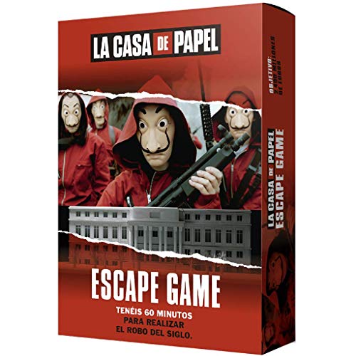 Larousse-La Casa de Papel: Escape Game-Español, multicolor, Talla Única (Lrcpeg01) , color/modelo surtido Larousse-La Casa de Papel: Escape Game-Español, multicolor, Talla Única (Lrcpeg01) , color/modelo surtido