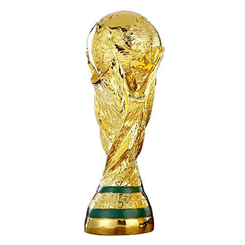 LASERIPLF World Cup Trophy Replica, Football Trophy Art Trophy Son Gift Gold-36cm LASERIPLF World Cup Trophy Replica, Football Trophy Art Trophy Son Gift Gold-36cm