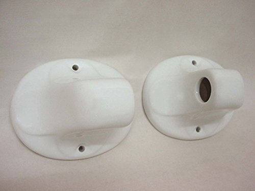 Lateral TOALLERO Pared para Barra Porcelana Blanco (El Precio es de 1 Unidad. Si Desea el Juego Completo Debe Comprar 2 Unidades) Lateral TOALLERO Pared para Barra Porcelana Blanco (El Precio es de 1 Unidad. Si Desea el Juego Completo Debe Comprar 2 Unidades)