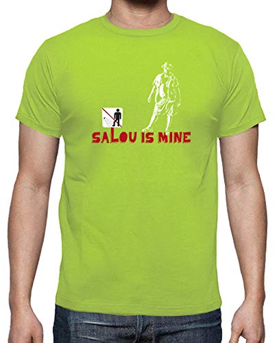 latostadora - Camiseta Salou Is Mine Chico para Hombre Pistacho S