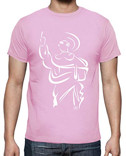 latostadora - Camiseta Sant Vicent para Hombre Rosa XXL