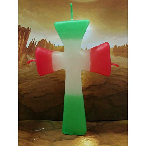 LCL velas Figura DE Cera Cruz DE San Jorge