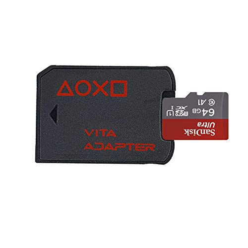 LEAGY Tarjeta de Juego SD2Vita V3.0 PSVita a Adaptador de Tarjeta Micro SD para PS Vita 1000 2000 3.60 System