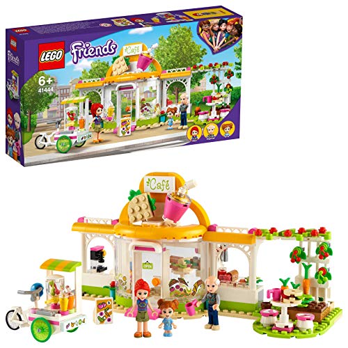 LEGO 41444 Friends Cafetería Orgánica de Heartlake City, Juguete de Construcción Eco-didáctico, Educación Medioambiental para Niños a Partir de 6 años LEGO 41444 Friends Cafetería Orgánica de Heartlake City, Juguete de Construcción Eco-didáctico, Educación Medioambiental para Niños a Partir de 6 años