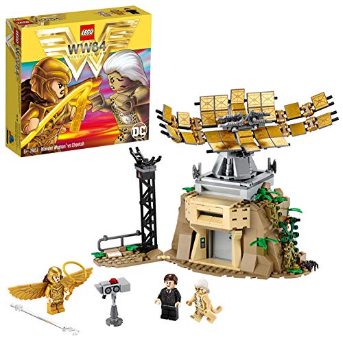 LEGO 76157 Super Heroes DC Comics Wonder Woman vs Cheetah, Kit de Construcción para Niños y Niñas con 3 Figuras