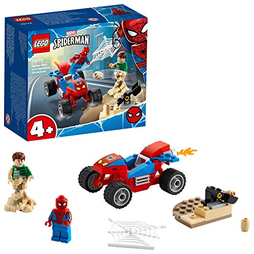LEGO 76172 Spider-Man Batalla Final entre Spider-Man y Sandman, Set de Construcción con Coches de Carrera para Niños a Partir de 4 Años LEGO 76172 Spider-Man Batalla Final entre Spider-Man y Sandman, Set de Construcción con Coches de Carrera para Niños a Partir de 4 Años