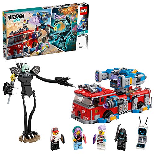 LEGO- Camión de Bomberos Fantasma 3000 Hidden Side Set de Juego de Realidad Aumentada Multijugador Interactiva, Aplicación AR para iPhone/Android, Multicolor (70436) LEGO- Camión de Bomberos Fantasma 3000 Hidden Side Set de Juego de Realidad Aumentada Multijugador Interactiva, Aplicación AR para iPhone/Android, Multicolor (70436)