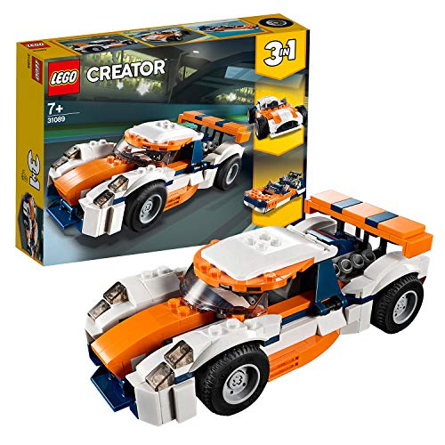 LEGO Creator - Deportivo de Competición Sunset, juguete creativo de coche deportivo para construir (31089) , color/modelo surtido LEGO Creator - Deportivo de Competición Sunset, juguete creativo de coche deportivo para construir (31089) , color/modelo surtido