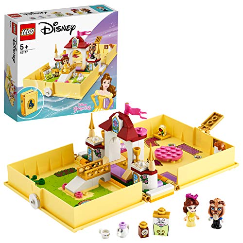 LEGO Disney Princess - Cuentos e Historias: Bella, Set de Construcción, Libro de Juguete de la Película La Bella y La Bestia, Incluye a la Señora Potts, Chip, Din-Don y Armario, desde 5 Años (43177) LEGO Disney Princess - Cuentos e Historias: Bella, Set de Construcción, Libro de Juguete de la Película La Bella y La Bestia, Incluye a la Señora Potts, Chip, Din-Don y Armario, desde 5 Años (43177)
