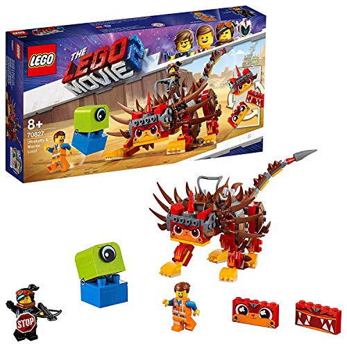 LEGO La LEGO Película 2 - Ultrakatty y Lucy Guerrera, juguete divertido de construcción de aventuras con minfiguras de Lucy y Emmet (70827) LEGO La LEGO Película 2 - Ultrakatty y Lucy Guerrera, juguete divertido de construcción de aventuras con minfiguras de Lucy y Emmet (70827)