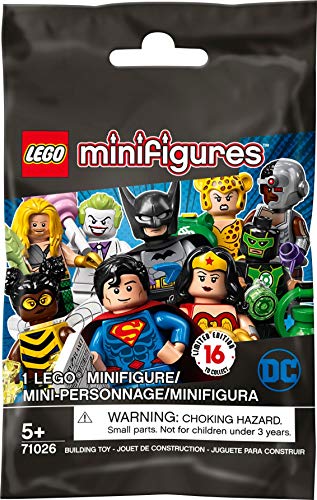 LEGO Minifigures DC - Super Heroes Series, Sobre Sorpresa con 1 Minifigura Coleccionable del Universo de Superhéroes de DC (71026) LEGO Minifigures DC - Super Heroes Series, Sobre Sorpresa con 1 Minifigura Coleccionable del Universo de Superhéroes de DC (71026)