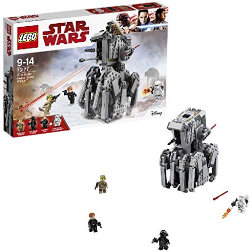 LEGO Star Wars - First Order Heavy Scout Walker, Juguete de Construcción de Vehículo de la Guerra de las Galaxias para Recrear las Aventuras de la Película (75177)