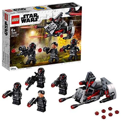 LEGO Star Wars - Pack de Combate: Escuadrón Infernal, juguete de construcción de nave espacial de La Guerra de las Galaxias (75226) LEGO Star Wars - Pack de Combate: Escuadrón Infernal, juguete de construcción de nave espacial de La Guerra de las Galaxias (75226)