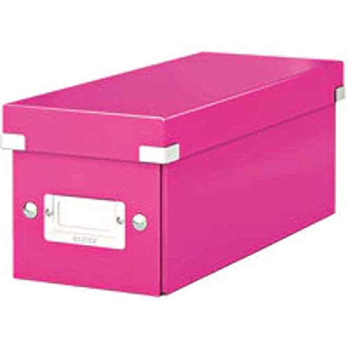 Leitz Caja para guardar CD, Azul, Click and Store, 60410036 Leitz Caja para guardar CD, Azul, Click and Store, 60410036