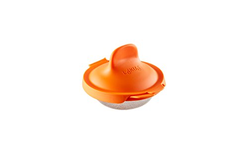 Lékué Escalfador de Huevos, Acero Inoxidable, Naranja, 9,3 x 11 x 7,5 cm Lékué Escalfador de Huevos, Acero Inoxidable, Naranja, 9,3 x 11 x 7,5 cm