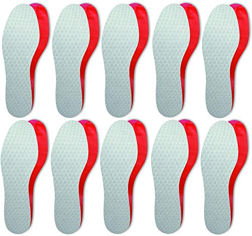 Lenzen 10 Pares de Plantillas Extra Finas para Pies Secos I Suelas Transpirables con una Superficie Absorbente I Suelas frescas con desodorante (43) Lenzen 10 Pares de Plantillas Extra Finas para Pies Secos I Suelas Transpirables con una Superficie Absorbente I Suelas frescas con desodorante (43)
