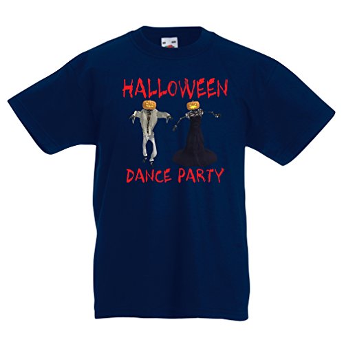 lepni.me Camisas para niños Disfraces Fiesta de Danza de Halloween Eventos Traje Ideas (14-15 Years Azul Oscuro Multicolor)