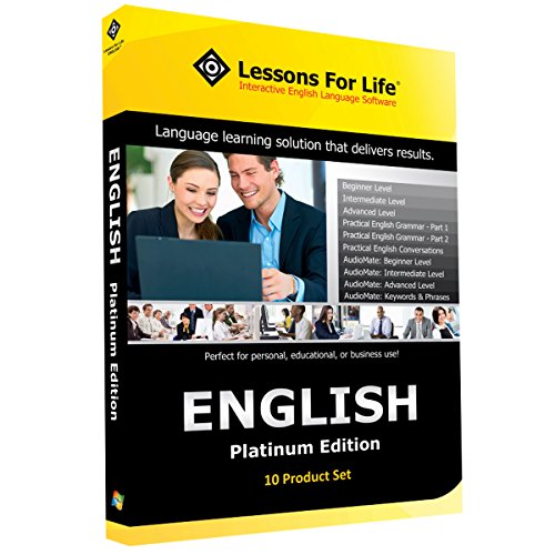 Lessons For Life – INGLÉS (EUA): Edición Platino – (Paquete de 10 Productos) - (DVDROM)