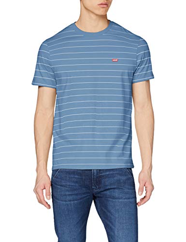 Levi's The Original Camiseta, Multicolour (Hm Patch OG tee Riverside/White + 0014), Medium para Hombre Levi's The Original Camiseta, Multicolour (Hm Patch OG tee Riverside/White + 0014), Medium para Hombre