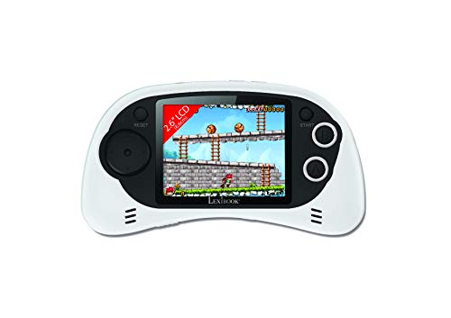 LEXIBOOK (JL2385W Consola de vídeo portátil, Power Arcade de 200 Juegos, Pantalla LCD 2.6", Color Blanco