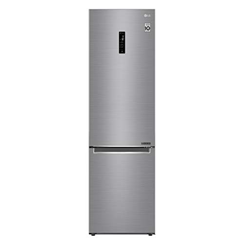 LG GBB62PZHMN - Frigorífico Combi 2m, A++, capacidad de 419 l, serie 6, Inox Antihuellas