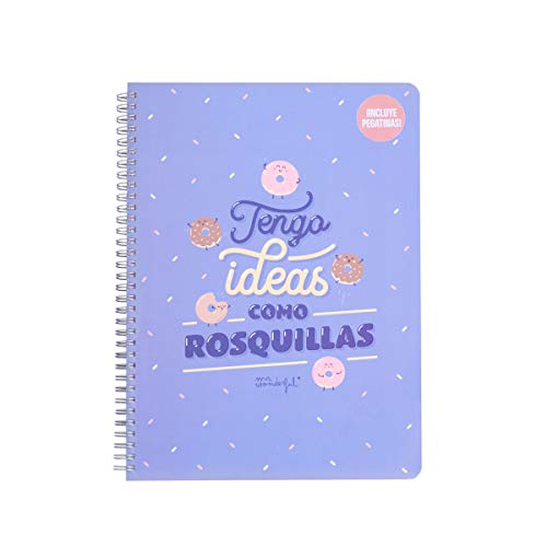 Libreta A4 - Tengo ideas como rosquillas Libreta A4 - Tengo ideas como rosquillas