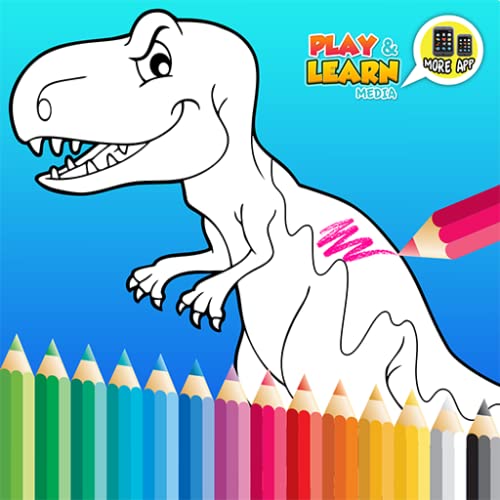 Libro para colorear de dinosaurios para niños: características completas ¡Configura libros de dinosaurios para niños gratis!