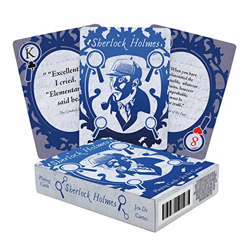 Licensed Sherlock Holmes Quotes Set Of Playing Cards (nm)