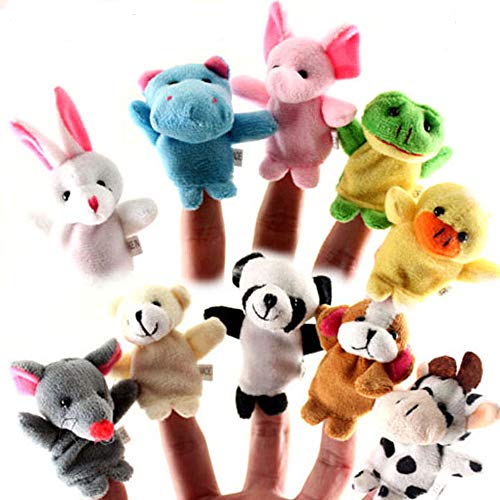 Limeo Marionetas de Dedos para Niños Bebé Marioneta de Dedo de Animal Pequeño Conjunto de Marionetas de Dedo Animal Marioneta de Dedos Set de Marionetas de Mano Juguetes de Marionetas (10 en Total) Limeo Marionetas de Dedos para Niños Bebé Marioneta de Dedo de Animal Pequeño Conjunto de Marionetas de Dedo Animal Marioneta de Dedos Set de Marionetas de Mano Juguetes de Marionetas (10 en Total)