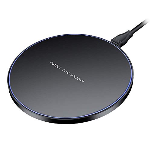 Limxems Cargador Inalámbrico 10W Qi Wireless Carga Rápida Quick Charger para iPhone XS/XS MAX/XR/X / 8/8 Plus Samsung Galaxy Note 9 /S9 /S8 /S8 Plus /S7 - Negro Limxems Cargador Inalámbrico 10W Qi Wireless Carga Rápida Quick Charger para iPhone XS/XS MAX/XR/X / 8/8 Plus Samsung Galaxy Note 9 /S9 /S8 /S8 Plus /S7 - Negro
