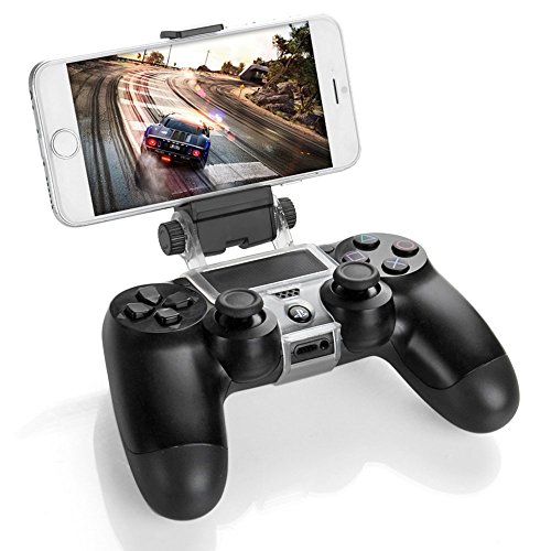 Link-e : Soporte universal teléfono inteligente / teléfono / móvil con el cable micro USB para PS4 controlador inalámbrico ( pinza, clip, Samsung, Android, HTC, Sony ...) Link-e : Soporte universal teléfono inteligente / teléfono / móvil con el cable micro USB para PS4 controlador inalámbrico ( pinza, clip, Samsung, Android, HTC, Sony ...)