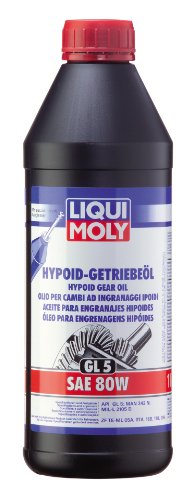 Liqui Moly 1025 Aceite para Engranajes Hipoides, GL5, SAE 80 W, 1 L