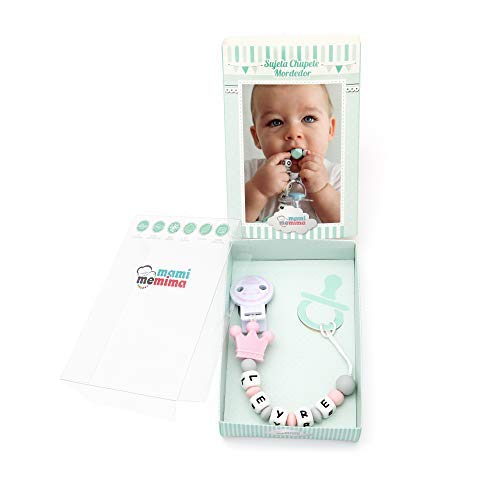 "Little Princess Sweet Pink" Chupetero Personalizado con Nombre | Chupetero Mordedor vegano de Silicona Antibacteriana | CERTIFICADO normativa Europea de Seguridad | Envío Urgente 24/48H "Little Princess Sweet Pink" Chupetero Personalizado con Nombre | Chupetero Mordedor vegano de Silicona Antibacteriana | CERTIFICADO normativa Europea de Seguridad | Envío Urgente 24/48H