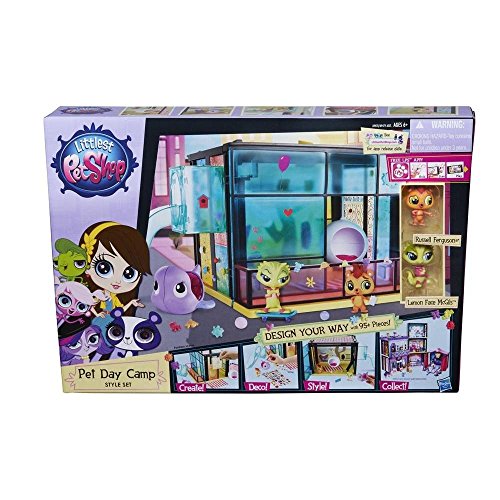 Littlest Pet Shop - La habitación de la diversión, casa de muñecas (Hasbro A9478ES0)