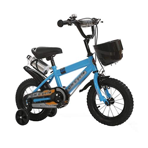 LKAIBIN Bicicleta de campo de cruz para niños de velocidad variable, bicicleta de montaña de juguete desmontable estabilizador de color azul, tamaño: 115 cm x 45 cm x 62 cm