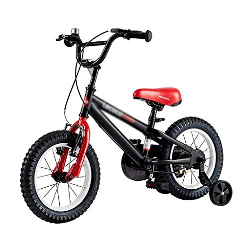 LKAIBIN Bicicleta de campo para niños, bicicleta de montaña de 2 a 4 a 6 años, bicicleta deportiva al aire libre, segura y estable, regalo para niños (color: negro, tamaño: 14 pulgadas) LKAIBIN Bicicleta de campo para niños, bicicleta de montaña de 2 a 4 a 6 años, bicicleta deportiva al aire libre, segura y estable, regalo para niños (color: negro, tamaño: 14 pulgadas)