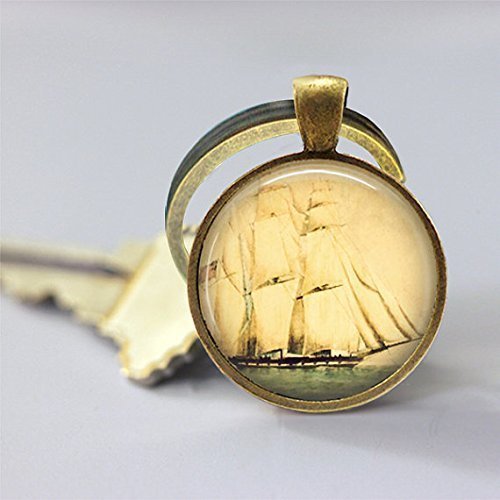 Llavero náutico, barco de vela, pirateo, océano, vela, barco Llavero náutico, barco de vela, pirateo, océano, vela, barco