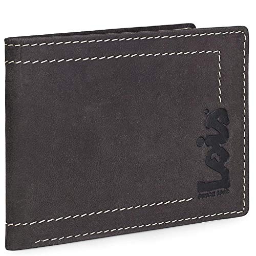 Lois - Cartera Hombre Piel con Monedero RFID. Billetero de Cuero Genuino. Tarjetas documentación Billetes. Caja para Calidad y diseño. y práctica. 201508, Color Marron Oscuro Lois - Cartera Hombre Piel con Monedero RFID. Billetero de Cuero Genuino. Tarjetas documentación Billetes. Caja para Calidad y diseño. y práctica. 201508, Color Marron Oscuro