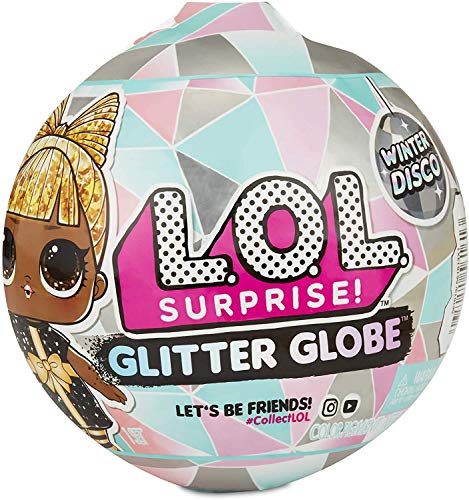 LOL Surprise 561606E7C Globe Glitter Winter Disco, 8 sorpresas