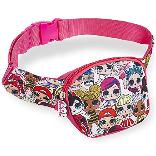 L.O.L Surprise! Riñonera Niña con Estampado Muñecas LOL, Bolso Riñonera Color Rosa para Niñas LOL Dolls, Bolso Cinturon con Correa Ajustable, Regalos LOL Surprise para Niñas Adolescentes (Rosa) L.O.L Surprise! Riñonera Niña con Estampado Muñecas LOL, Bolso Riñonera Color Rosa para Niñas LOL Dolls, Bolso Cinturon con Correa Ajustable, Regalos LOL Surprise para Niñas Adolescentes (Rosa)
