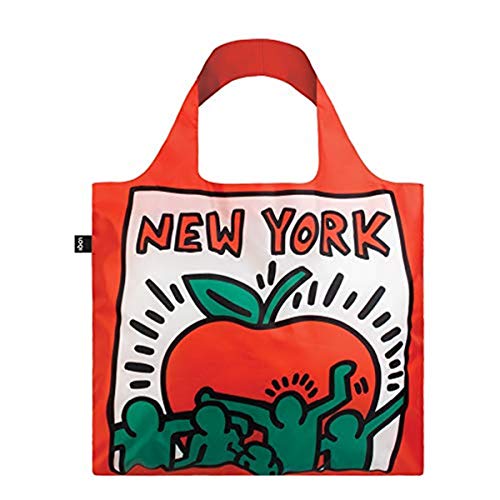 LOQI LOQI Keith Haring New York Bag - Bolso de Viaje con asa (50 cm), diseño de Nueva York