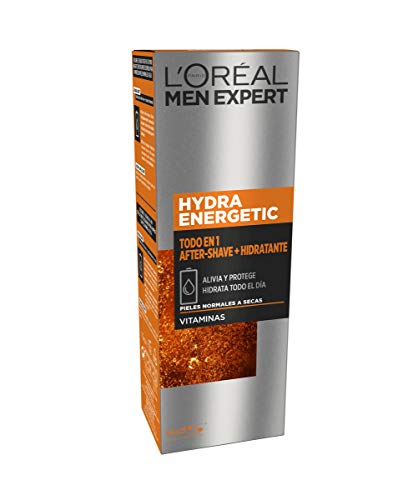 L'Oréal Paris Men Expert - Todo en 1, After shave, Crema hidratante Hydra Energetic para Hombres, 75 ml L'Oréal Paris Men Expert - Todo en 1, After shave, Crema hidratante Hydra Energetic para Hombres, 75 ml