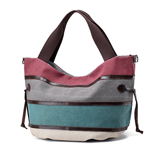 LOSMILE Bolsos de mano para Mujer, Bolso de Hombro de Lona, Bolsos totes Bolsos bandolera Shoppers Bolsa de playa Bolsas de tela. (Morado) LOSMILE Bolsos de mano para Mujer, Bolso de Hombro de Lona, Bolsos totes Bolsos bandolera Shoppers Bolsa de playa Bolsas de tela. (Morado)