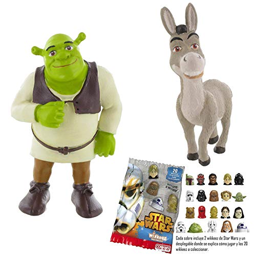 Lote 2 Figuras Comansi Shrek y ASNO Lote 2 Figuras Comansi Shrek y ASNO