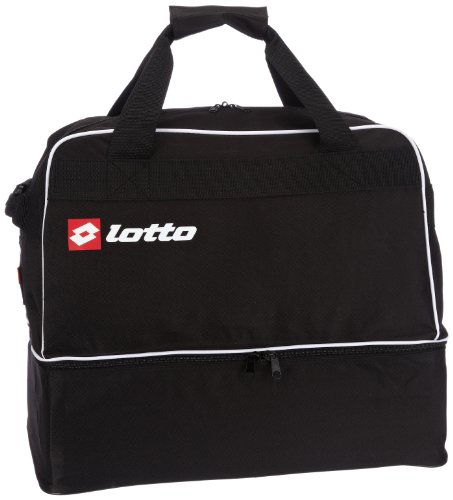 Lotto - Bolsa de Deporte (50 x 29 x 41 cm) Negro blk/Wht/Red Talla:50x29x41