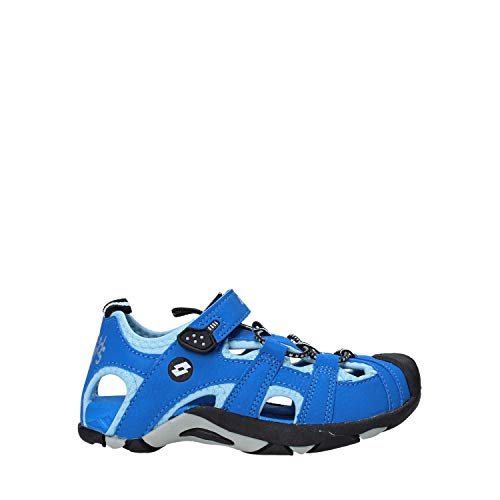 Lotto Sumatra III Cl, Zapatillas de Deporte para Niños, Azul (BLU DLC/Blk 020), 32 EU